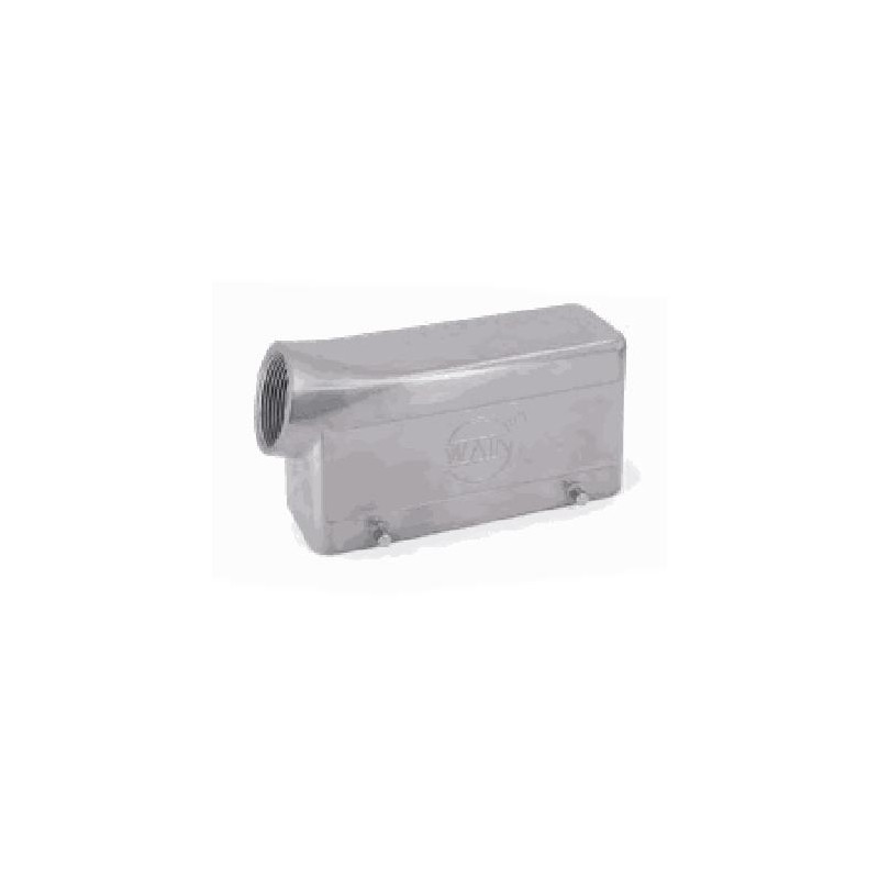Capot 24B, Aluminium moulé sous pression, IP65, Sortie horizontale, PG21